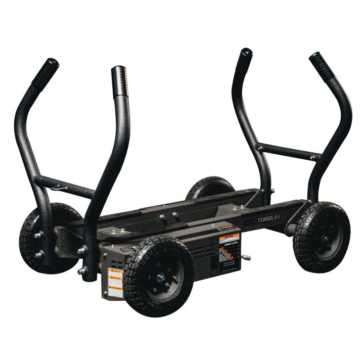 Sled with wheels